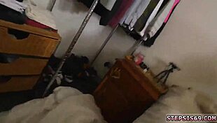 Blonde Partners in Taboo Handjob with Older Man