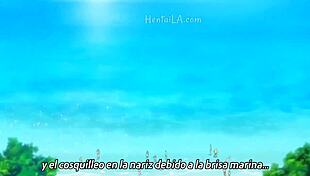 Linda Chica Rubia En La Playa Hentai
