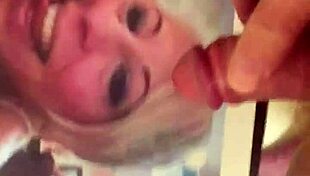 Cum tribute for my lovely slut maria?