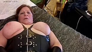 can granny carmen’s dildo outmatch her vibrator in orgasm test?