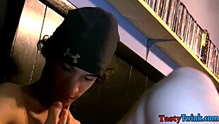 Young Twink Gives Amazing POV Blowjob To Big Cock In Car 😍