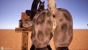 Wild life furry hentai with anal sex