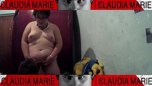 Between the thighs of the fat one tasting her vaginal fluids, what a turn-on this slut gives me