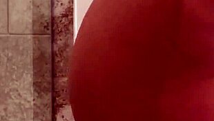 my horny step sister fucks herself in the shower with dp 😈