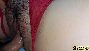 Cream in my little stepsister's pussy