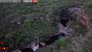 Caught at the waterfall with partner - Dread Hot