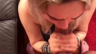 Eva Stone Gives Sloppy Blowjob to Leo Casanova in POV with Facial Cumshot