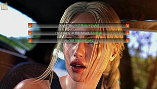 In this cartoon, the MILF says, Summer's gone, but the fun continues.