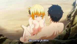 Linda Chica Rubia En La Playa Hentai