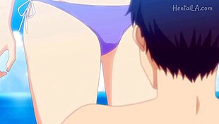 Linda Chica Rubia En La Playa Hentai