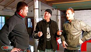 Ginger Hell's Crazy Threesome With Ian Scott & Leo Galvez 😈