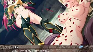 Lightning Warrior Raidy III Heka in Suggestive Action