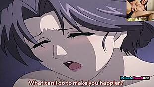 Horny stepmom fucks stepson behind husband's back! Hentai taboo.