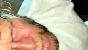 Fat latina amateur swallows gay cumshot from huge cock in explicit cumshot scene with interracial elements and amateur passion