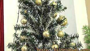 Paola Gurgel gets anal from stepfather on Christmas night