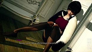 In this complete gameplay of My Bully is My Lover part 12, the blonde milf engages in sexy scenes with her lover in a 3D cartoon hentai style