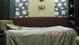 Mature married couple in black lingerie enjoys wedding night sex 😍👗