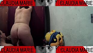 Between the thighs of the fat one tasting her vaginal fluids, what a turn-on this slut gives me