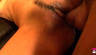 Brunette Patient Banged Hard by Doctor on Couch with Dildo and Facial