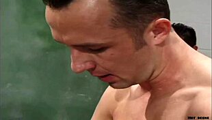 The school employee with the monster cock joins a gay orgy, cumming on big asses