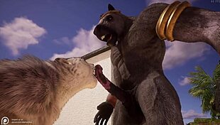 Wild life furry hentai with anal sex