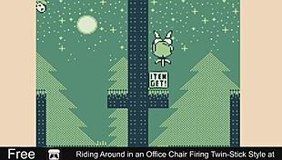 Riding twins in office chair?