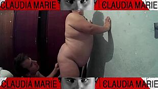 Between the thighs of the fat one tasting her vaginal fluids, what a turn-on this slut gives me