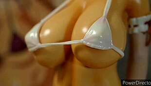 Check out Akiko Kamimura's massive tits collection 😍