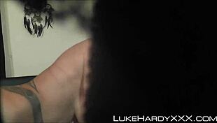 busty tattooed gina in uniform scene