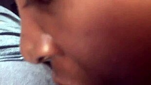 The blonde bombshell encounters a monster cock in this thrilling part 2. She eagerly performs a blowjob on the big black cock.