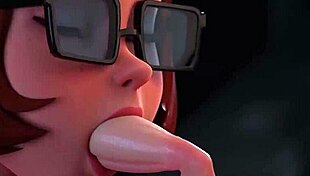 Velma! You're Searching for Mysteries, but Find Doggystyle Creampie and Deepthroat Cumshot Instead!