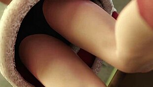 Tak Tifa sa divoko roztáča v tejto horúcej hentai spánkovej scéne s epickou akciou.