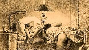 Is this vintage erotic illustration turning you on?