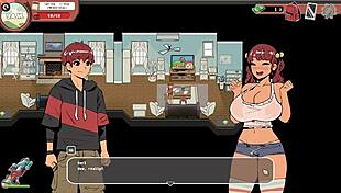 Spooky Milk Life taboo hentai game where step sister touches cock first time