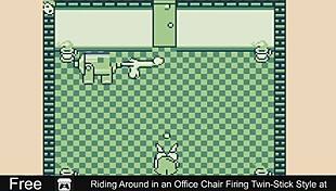 Riding twins in office chair?