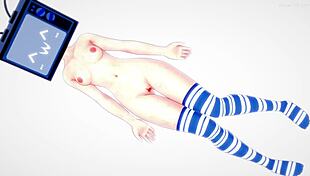 TV woman strips bikini for intense bed fuck