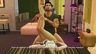 Backstage 3D hentai preview on bus.