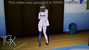 Anime gaming with nobara and maki