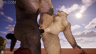 Wild life furry hentai with anal sex