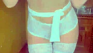 Petite European Teen Shows Big Ass and Small Tits