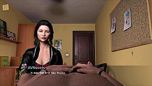 In this cartoon, the MILF says, Summer's gone, but the fun continues.