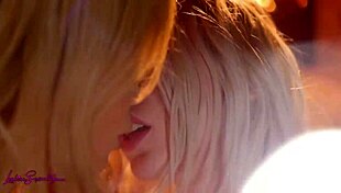 petite britt blair stumbled on destiny cruz touching herself outdoors.