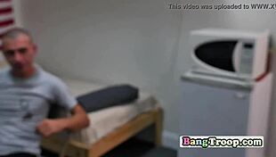 Military Gay Threesome Adventure in the Quarter