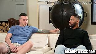Gay Sex With Ex Boyfriend In Interracial Monster Cock Blowjob And Bareback