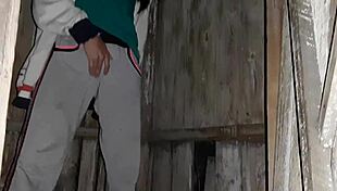 Caught Neighbor Masturbating In Toilet! Joined Lesbian Orgasm!