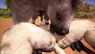 Wild life furry hentai with anal sex