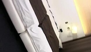 Sexy Italian Girl First Hard Scene, Trimmed Pussy Blowjob Cum in Mouth