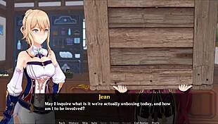 klee's prank adventure part 2 with lesbian fingering and toys outdoor 😏