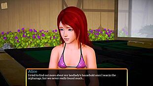 18+ animated video game walkthrough with anime-style big tits and big ass girls