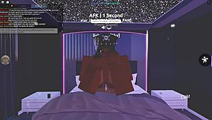 just another day with roblox porn, watching ebony babes bent over for big black cock.